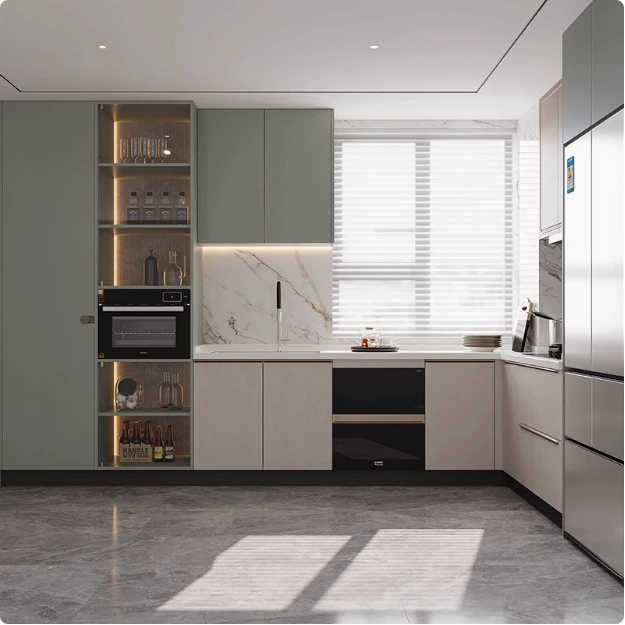 Шэньчжэнь Дунгуань E0ENF Современный светлый люкс Шкаф из массива дерева Индивидуальный винный шкаф Шкаф для ванной комнаты Балконный шкаф Боковой шкаф Фабрика