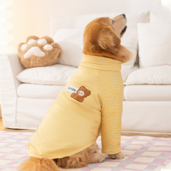 秋冬大狗狗衣服金毛边牧速暖两脚薄绒中大型犬大狗打底衫宠物服饰