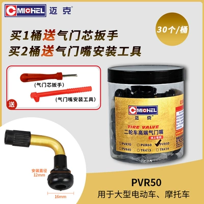 Tire Valve Motorcycle Electric: valve - upgraded-copper-stem-valve-with-valve-core-cap-v50-small-size-30-pieces