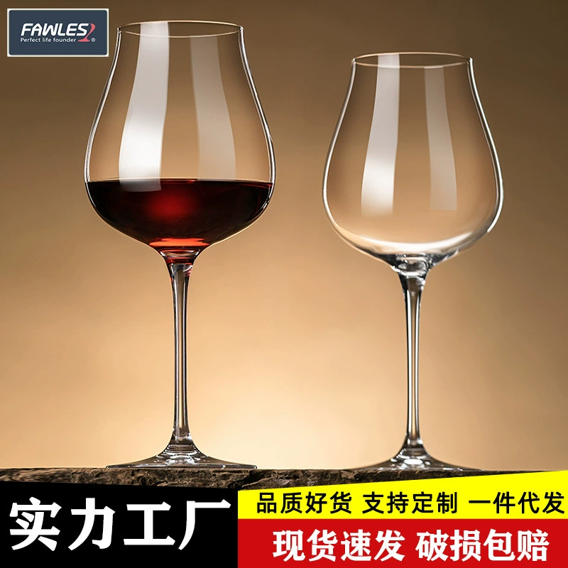 Crystal big wineglass, tea cup