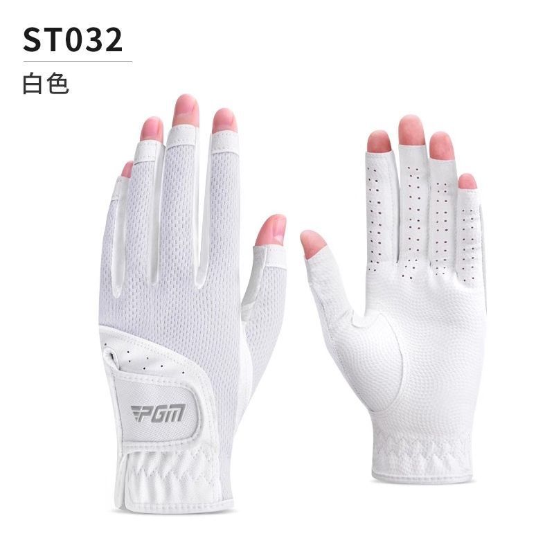 PGM guantes de golf dedo de damas guantes de malla transpirables guantes de dedo de mano derecha y derecha fábrica de comercio exterior