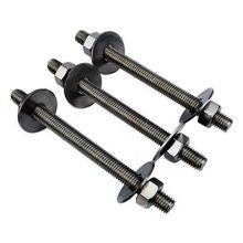 级发黑全牙螺杆双头螺丝牙棒丝杆M4-M30加硬加长版螺丝杆外贸批发