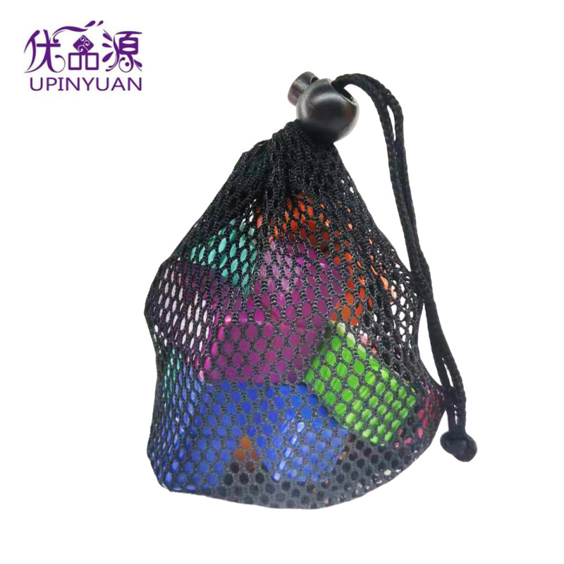 魔方积木收纳网袋乐高颗粒积木分类整理网眼袋透明卡片收纳束口袋