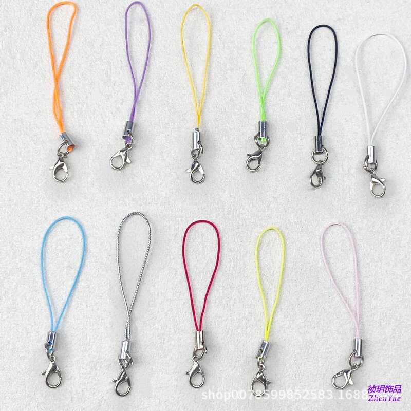 Colorful DIY Lanyard Crayfish Buckle Mobile Phone Lanyard Keychain Rope Doll Lanyard U Disk Sling Accessories Wholesale Colorful DIY Lanyard Crayfish Buckle Mobile Phone Lanyard Keychain Rope Doll Lanyard U Disk Sling Accessories Wholesale
