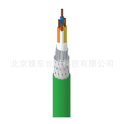 ProfiNET快接电缆2x2x22AWG双层屏蔽工业以太网CAT5E网线70006E型