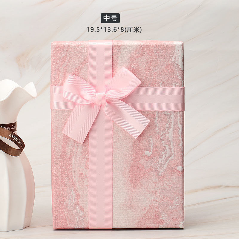 Caja de regalo de cumpleaños de tinta, caja de regalo de primavera del dragón, caja de regalo rectangular, cubierta de cielo, novio, novio