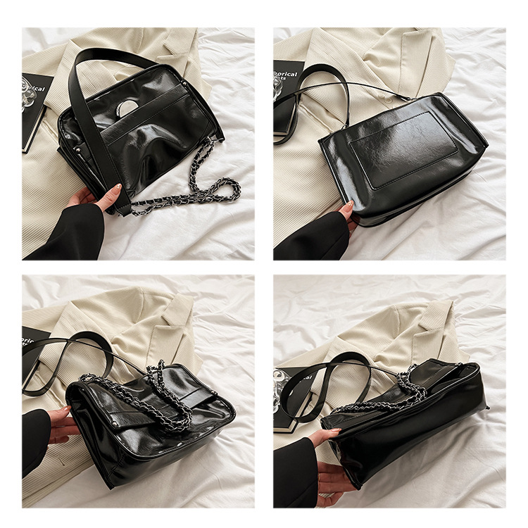 Dames schoudertas crossbody van geolied leer groot model_voghion.com