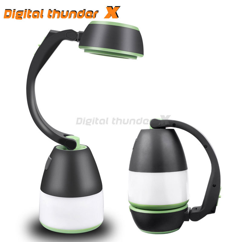 Lámpara de camping tres en uno transfronteriza iluminación al aire libre lámpara de tienda reflector con lámpara de mesa de batería lámpara portátil lámpara de parada