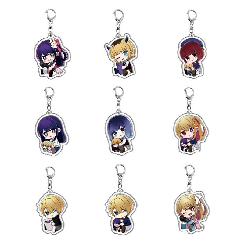 The Acrylic Keychain for Children That I Recommend Is the One Featuring Ai Yumi from the Anime Hoshino Ai, a Peripheral Accessory and Holiday Gift