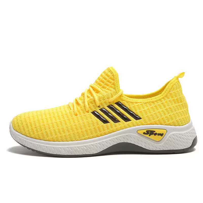 Women’s sports shoes, breathable knit upper, lightweight casual sneakers, sizes 36–40