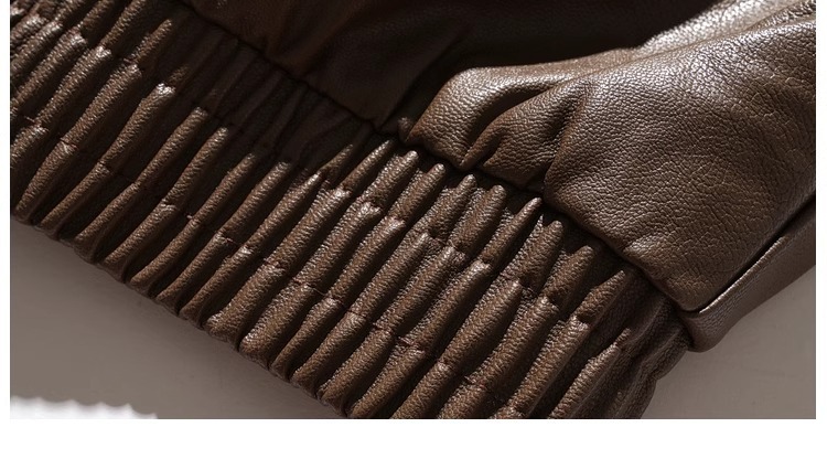 Giacca da motociclista elegante in stile europeo e americano per uomo 2024 autunno inverno nuova moda casual da lavoro strada_voghion.com