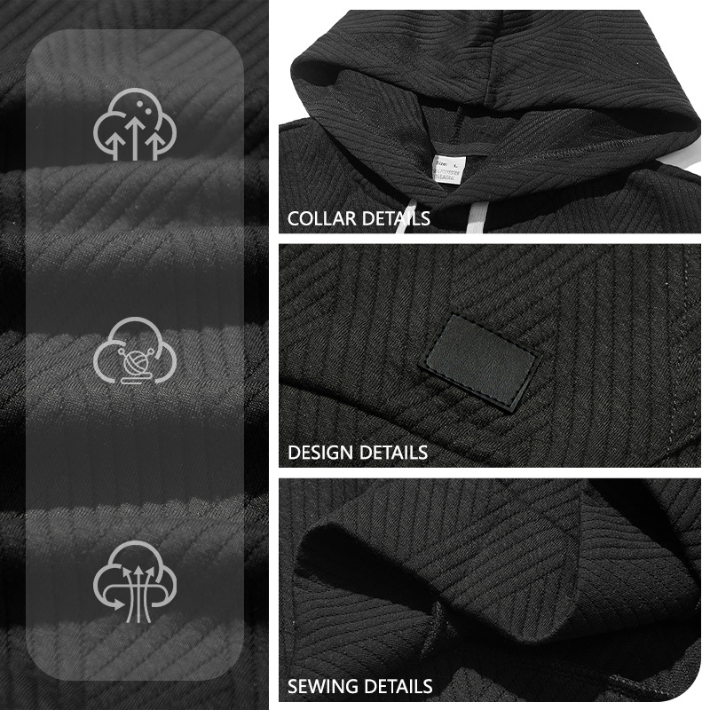 Nuevo transfronterizo de Europa y América de verano sin mangas chaleco de hombro holgado hombre deportivo casualizado chaleco con capuchón suit