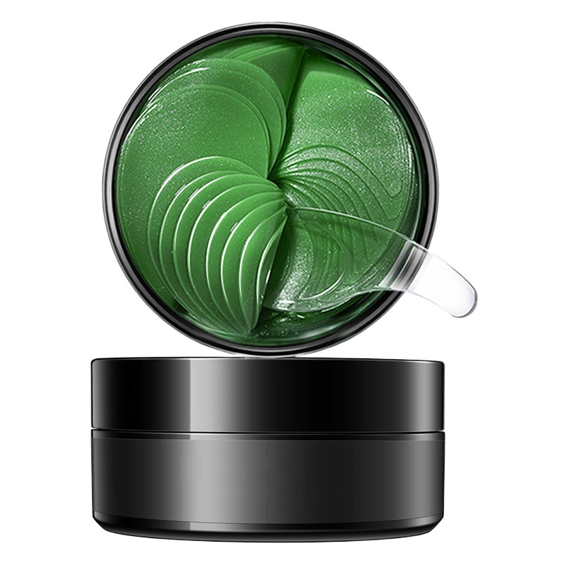 Seaweed Essence Moisturizing Green Eye Mask Lightening Dark Circles Fine Lines Eye Bags Collagen Eye Protection Patch Hospital Line Wholesale