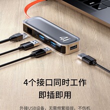 ROCK/��� Type-C�DHDMI �ġ��塢�����ˡ�ʮ��һ�๦�ܔUչ�]