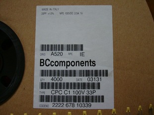 222267810339 (100V33PF)high Frequency SilVer Film Ceramic Capacitor