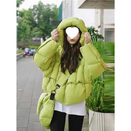 羽绒服新款时尚小个子鸭绒加厚外套2025冬短款小款现货白女潮