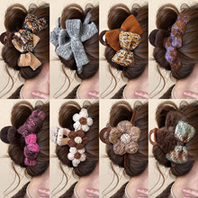 蝴蝶结抓夹女高级感2025新款秋冬后脑勺鲨鱼夹大号发量多发饰头饰