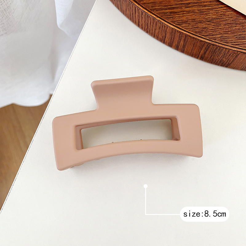 13cm Volumen de pelo clip de tiburón grande clip de pelo cuadrado de nuevo cabeza clip de pelo tocado updo clip de pelo chica