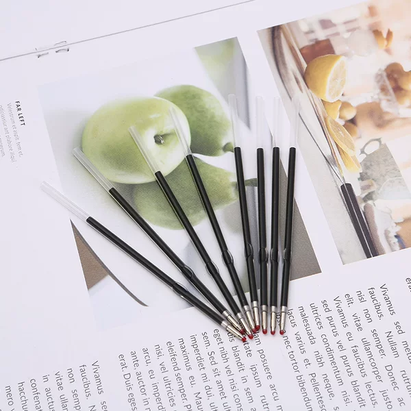 In stock wholesale plastic refill Meiji pen refill writing refill 1.0mm bullet replacement core ballpoint pen core