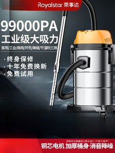 Royalstar Vacuum Cleaner Household Large Suction Small Car High Power Decoration Beauty Seam Industrial Vacuum Cleaner Wholesale