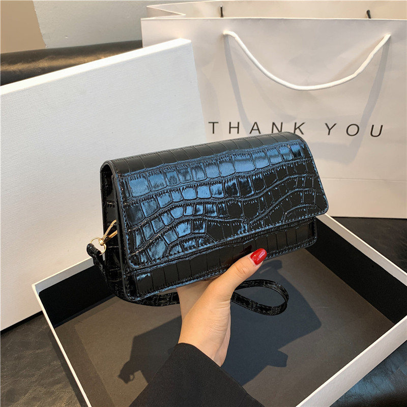 Stone Pattern Candy Color Small Square Bag 2023 Summer Fashionable New Style Small Bag Fashion Handheld One Shoulder_voghion.com
