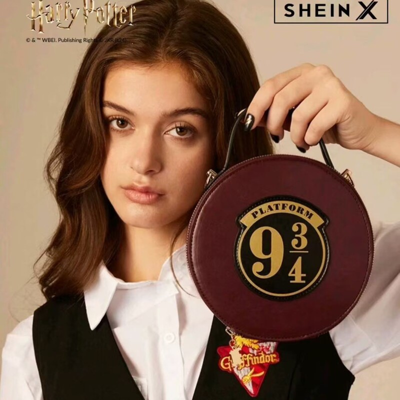 Hogwarts School of Witchcraft and Wizardry Harry Potter Academy 943 Platform Round Bag College Style Shoulder Crossbody Handbag