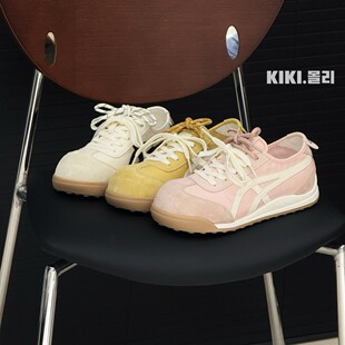 Genuine Leather Cloth Forrest Shoes for Women 2025 Spring and Summer New Style Breathable Round Toe Thick Sole Comfortable Casual Sports Running Shoes Trbottomy