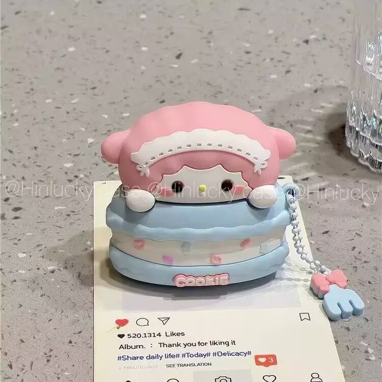 2025 nuevo estuche de auriculares de dibujos animados para Apple Airpos pro3 auriculares bluetooth suaves a prueba de caídas