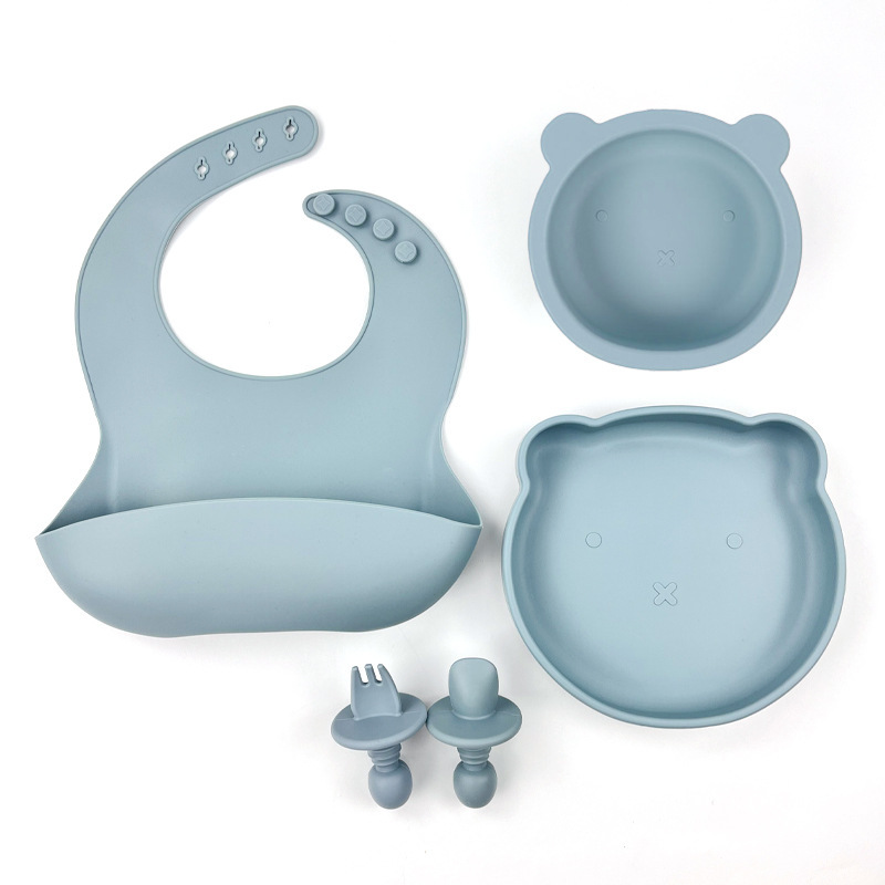 Gris Azul (oso de cuatro piezas)