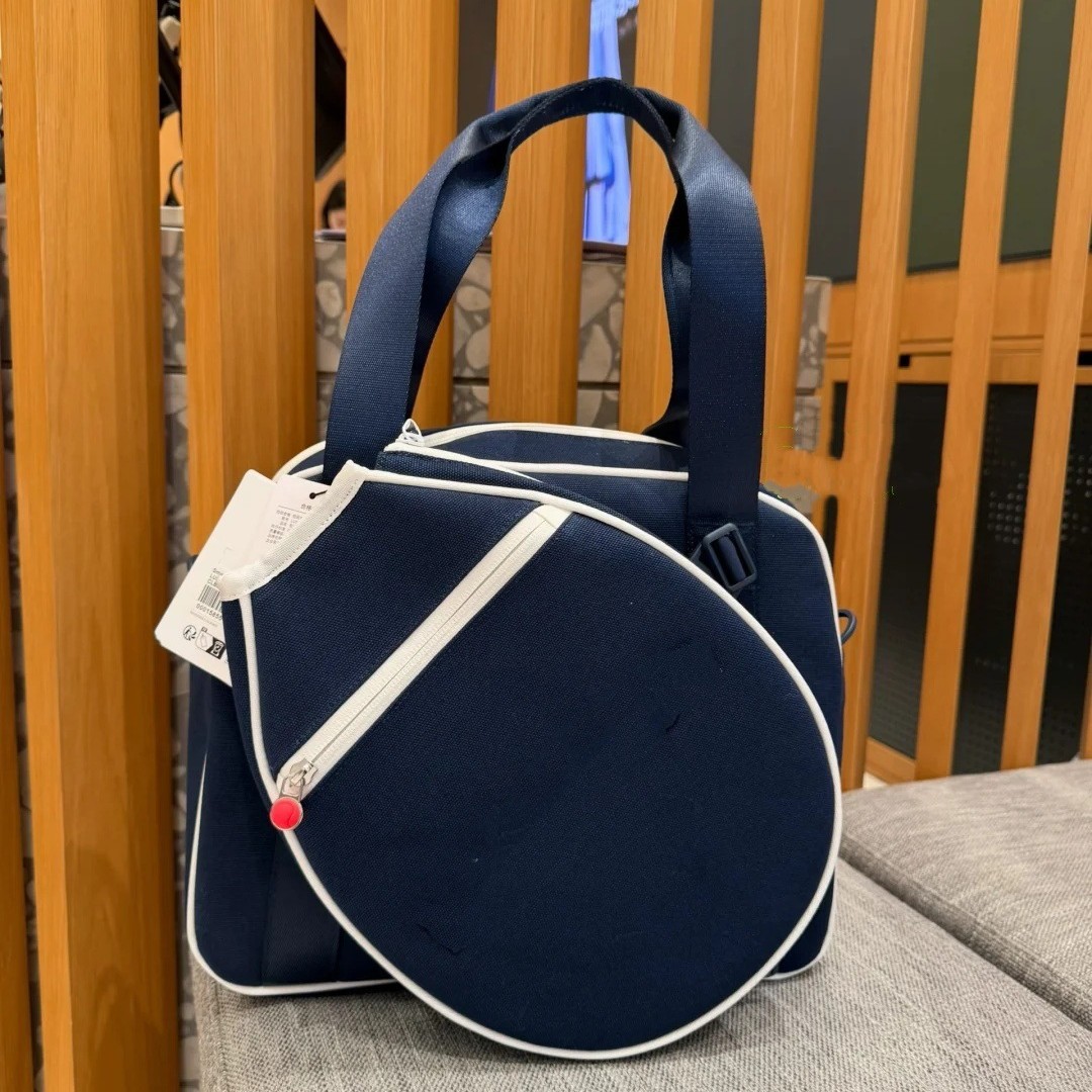 Lulu's Same Style Small-Racketandpaddle Small Racket Bag Multi-Functional Canvas Outdoor Sports Bag
