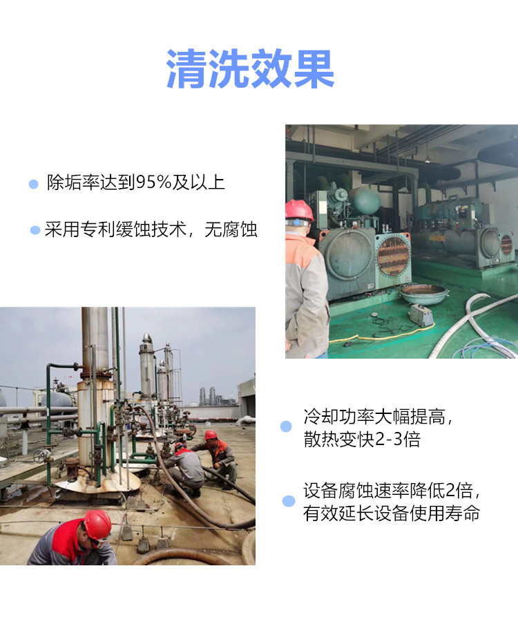 清洗效果-冷凝器