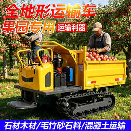 3吨履带运输车爬山虎全地形座驾式农用5吨山地运输车履带运料车