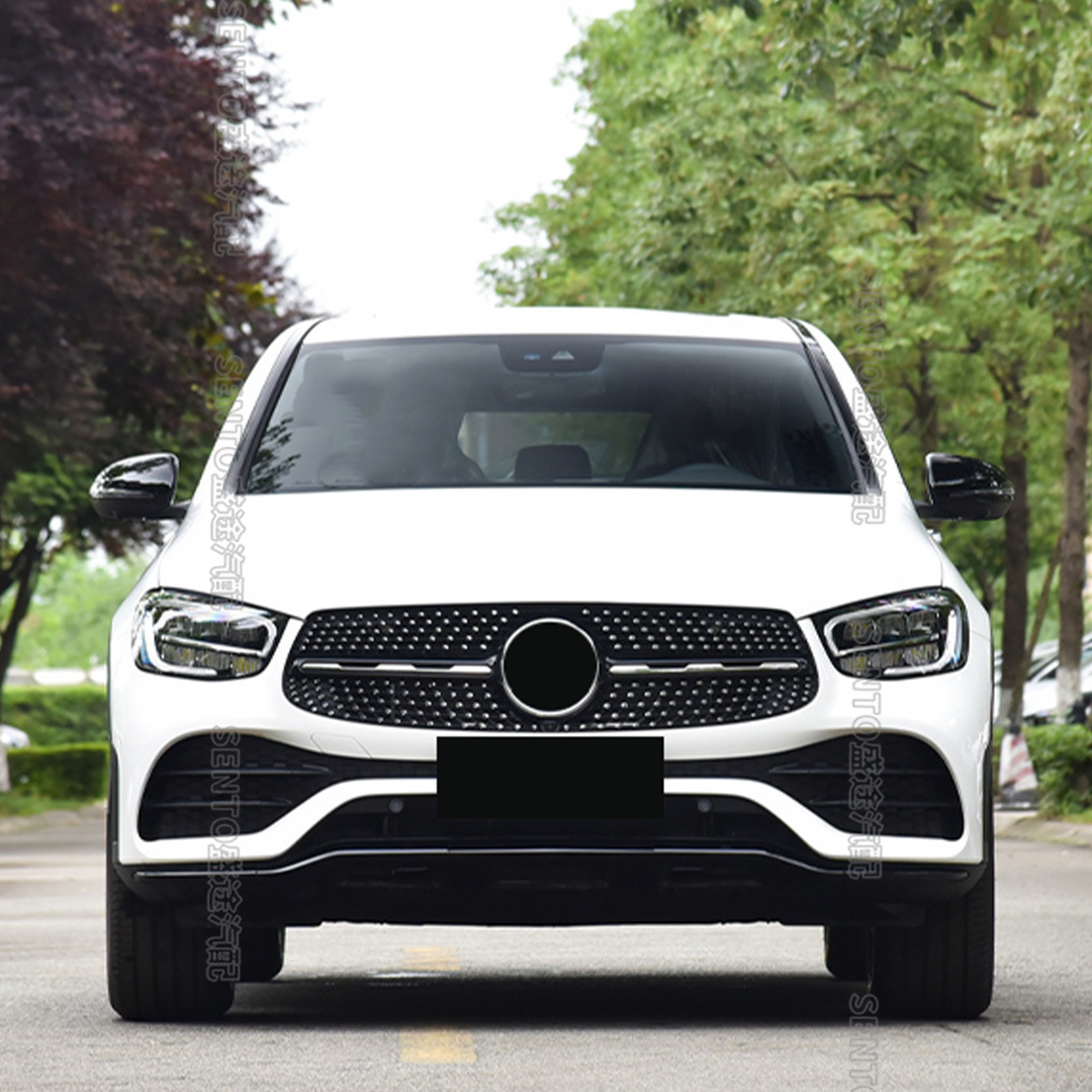 Applicable to 2015-2023 Mercedes-Benz GLC sedan Coupe C253 X253 modified medium mesh starry GT grille