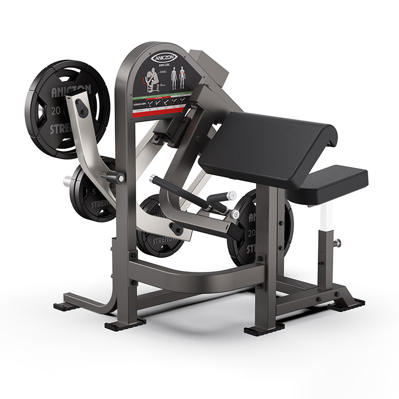Gimnasio entrenador de bíceps comercial nuevo tipo colgante brazo fuerza entrenamiento integral postura sentada levantamiento de bíceps
