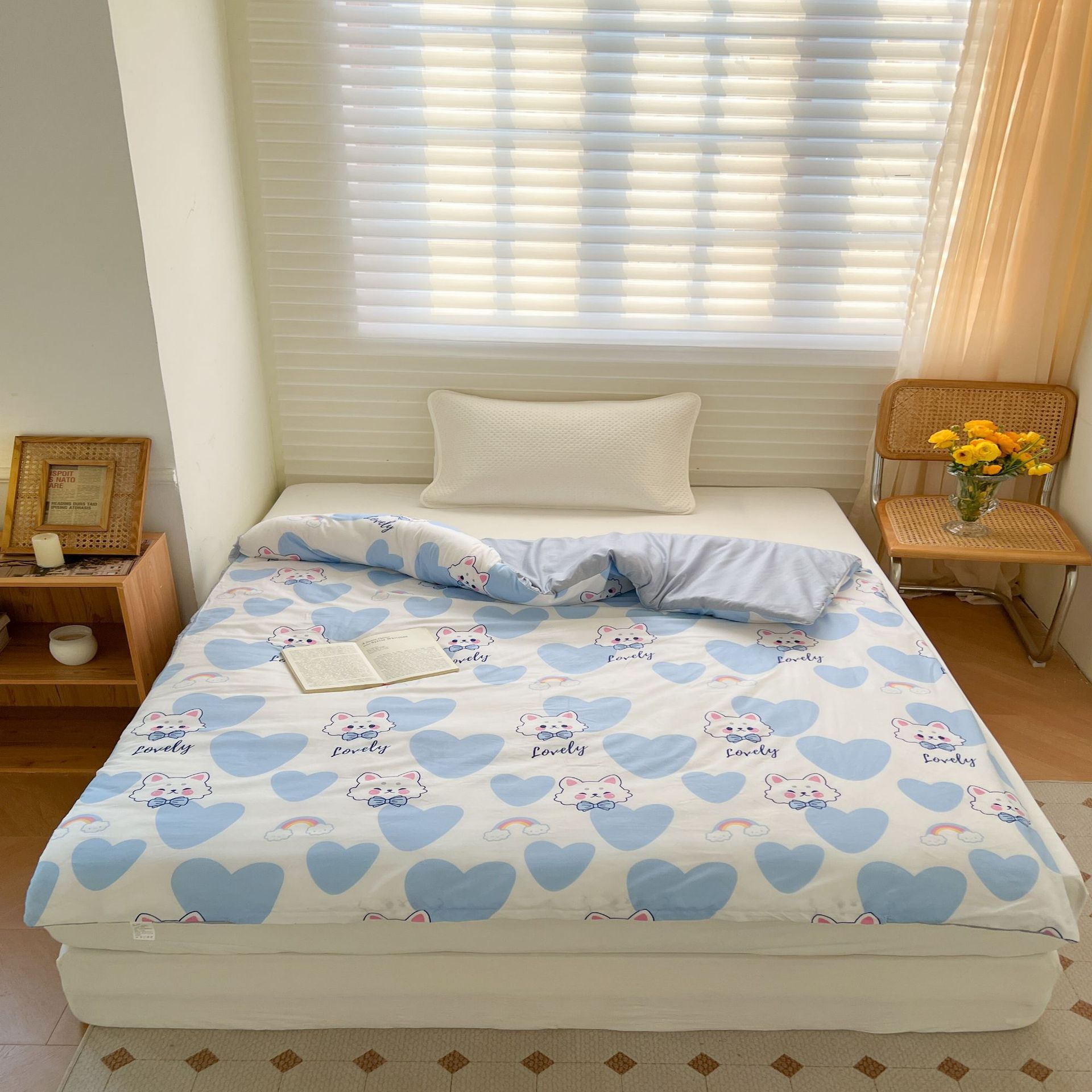 被子一整套可拆洗冬季被褥宿舍床上用品四季通用被芯套装宿舍专用