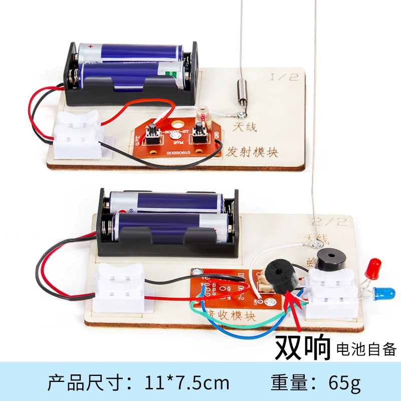 Materials set for experiments for kindergarten, DIY, science, generating electricity, mini experiment, Birthday gift