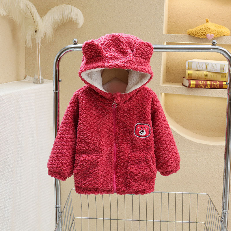 Chaqueta polar Teddy Strawberry Bear