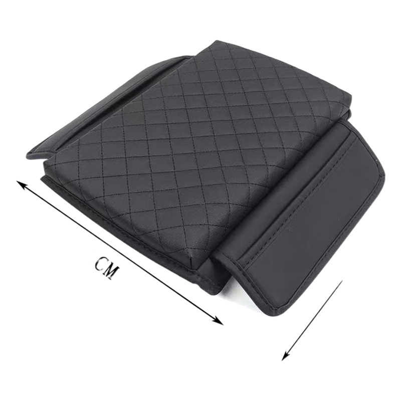 Caja de reposabrazos del coche almohadilla de espuma de memoria almohadilla de aumento caja de reposabrazos central del coche universal almohada cubierta protectora alargada engrosada