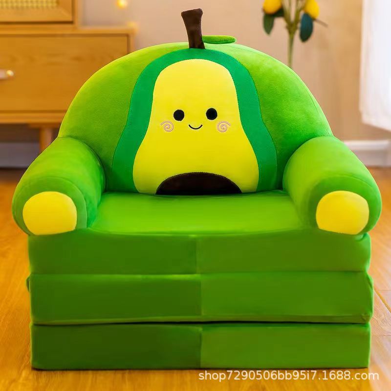 Sofá plegable para niños nuevo al por mayor creativo jardín de infantes bebé asiento plegable regalo de estudio siesta sofá cama