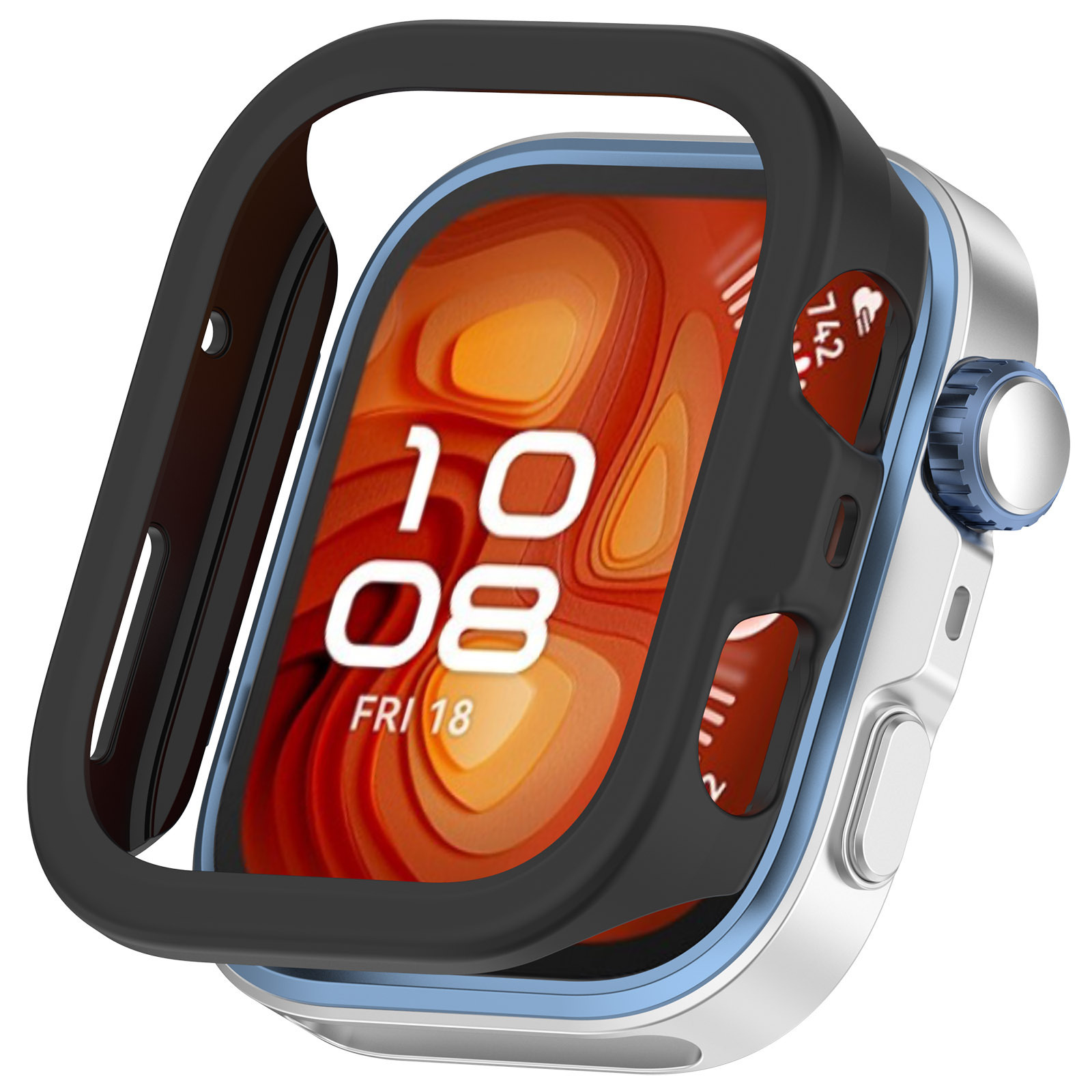 Huawei Fit4 watch case PC semi-enclosed hollow watch case Huawei fit4 pro semi-enclosed watch case undefined