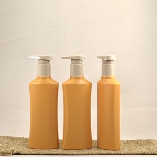 Manufacturer's New Shampoo and Shower Gel Packaging Material Body Lotion Squeeze Bottle Pe Material Solid Yellow Skin Care Packaging Material