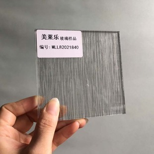 Manufacturer Supply Elegant Craft Wire Glass Normcore Accessible Luxury Clip Silk Glass Screen Guangzhou