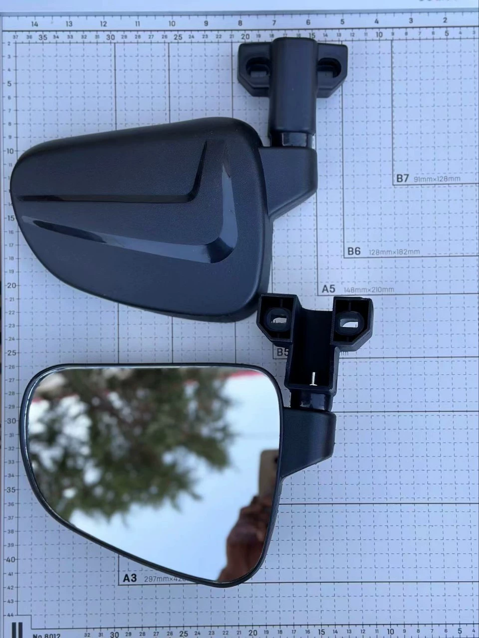 Электрический трехколесный четырехколесный автомобиль облако Тоторо звезда счастья зеркало заднего вида