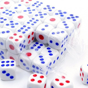 A large dice for children's mahjong special dice color plug small strands dice grain sieve toy handsome throw l