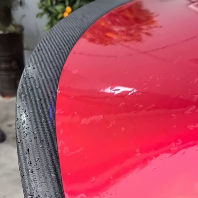 installation, genuine dry carbon fiber – Fixed wind wing