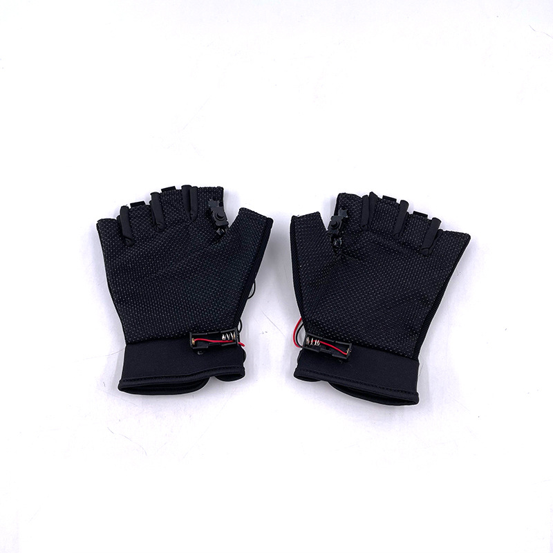 #150 12V按钮-LED双杆手套