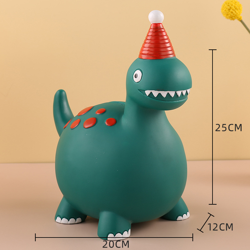 2024 dibujos animados dragón año alcancía niños lindo Zodiaco dragón vinilo hucha decoración creativa regalo de Año Nuevo