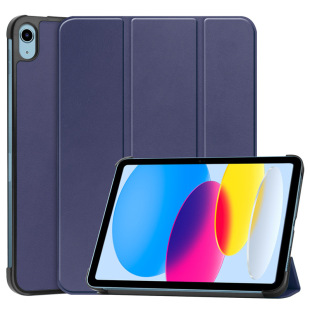 For 2022 New iPad tenth generation flat protective cover iPad10.9 Caster three-fold protective shell anti-drop