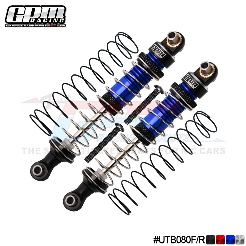 Remote control car AXIAL-1/18 small goat UTB18 aluminum alloy front and rear universal shock absorber/midpoint distance 80mm Remote control car AXIAL-1/18 small goat UTB18 aluminum alloy front and rear universal shock absorber/midpoint distance 80mm
