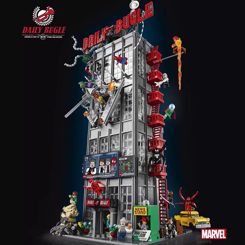 Lego, heroes, constructor, Marvel, Spiderman